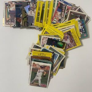 Atlanta Braves Lot Of 170 Baseball Cards